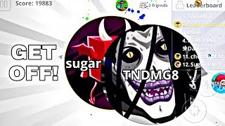 AGAR.IO CLUTCH MOMENTS! (Agar.io Mobile Gameplay!)