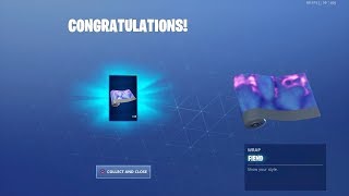 Horde Rush Unlocking New Fiend Wrap - Fortnite Battle Royale