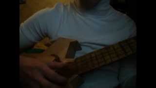 Укулеле самодельное  homemade ukulele.