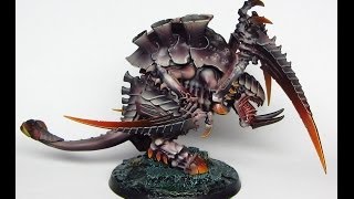 How to paint Tyranids - Carnifex - HD tutorial by Medows
