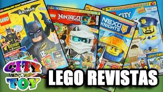 LEGO Revista Batman , Ninjago , City y Nexo Knights en Español