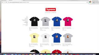 Supreme Week 6 Live Cop (TV Tee + Diamond Tee)