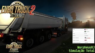 ? ETS2 - (Multiplayer) - Paris/França x Uppsala/Suécia - DAF XF105