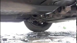 Пенный очиститель из дренажного отверстия Skoda Oactavia A5