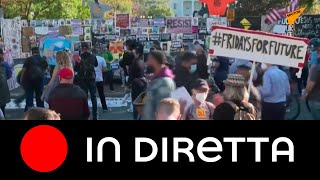 USA: manifestazione in McPherson Square a Washington