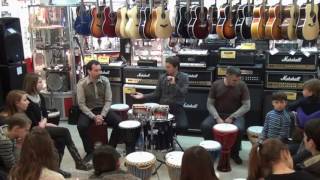 Презентация джембе Be Together Percussіon в магазине Музторг