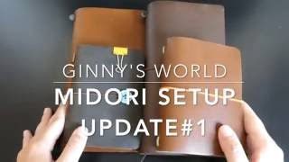 Midori Traveler's Notebook - Setup Update #1 [Deutsch]