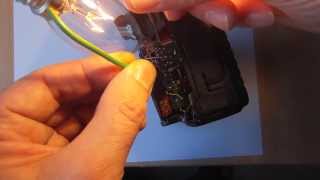 Canon 30D. How to Discharge Camera Flash Capacitor (Разряжалка конденцатора).