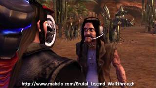 Brutal Legend Walkthrough - Mission 8: Fists Shall Fall Part 1
