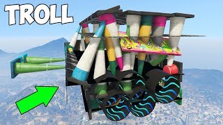 CARRERA TROLL!! - NIVEL 1000% TROLL Y RARO!! - CARRERA TROLL (GTA V ONLINE) - Kosi023