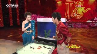 magos chinos con peceras - chinese magicians and aquariums