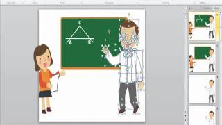 كيفية تصميم صورة متحركة  ببرنامج PowerPoint