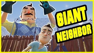 HELLO NEIGHBOR GIANT NEIGHBOR BOSS act 2