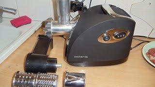 Мясорубка POLARIS PGM 2005  Готовим фарш дома