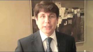 Rod Blagojevich Backstage at Ellen