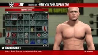 WWE 2k16 Logo Glitch - CAW Breaking