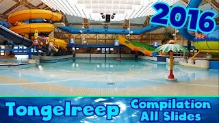 All Water Slides at De Tongelreep 2016 [Compilation]