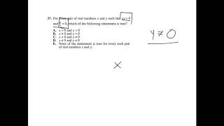 A11 Q37- Algebra