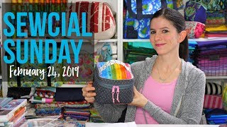 Sewcial Sunday - Demo How to Make a Strap with a Nylon Insert