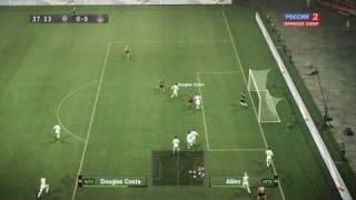 Шахтёр - Локомотив (PES 2010) 1/2