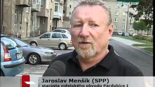 Opravený vnitroblok Palackého ulice