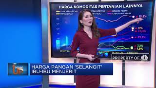 Harga Pangan 'Selangit' Ibu-Ibu Menjerit