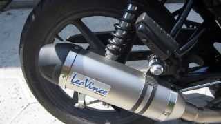 Honda CBF 125 ligne LeoVince LV One Evo II