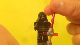 Custom Lego Kylo Ren minifigure [SPOILERS]
