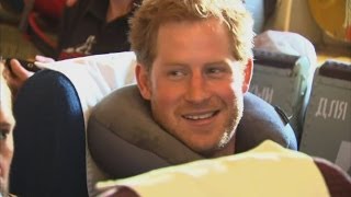 Prince Harry sets off for Antarctica trek