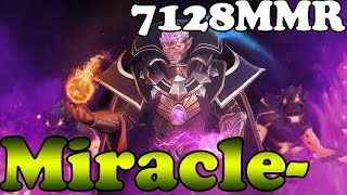 Dota 2 - Miracle- 7128MMR Plays Invoker vol 5# - Ranked Match Gameplay