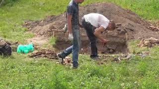 Геннадий Горин Археологические раскопки в центре города, город Орёл