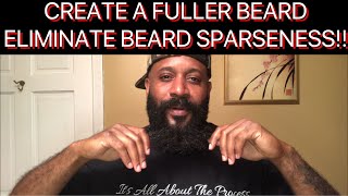 SEE THROUGH SPARCE AND COILY UNDER BEARD FIX!!