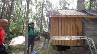 Toivo Pylväläisen mökin kunnostus jatkuu