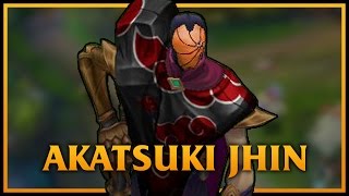 Akatsuki Jhin LoL Custom Skin ShowCase