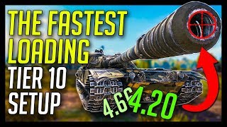 ► Playing The Fastest Loading Tier 10 Setup - World of Tanks K-91 Gameplay