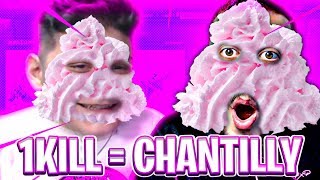 1 KILL = 1 TARTE CHANTILLY SUR LE VISAGE - FORTNITE