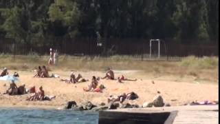 Дикий пляж Феодосии, отдых в Крыму  Wild beach Feodosia, recreation in Crimea  Kafatour