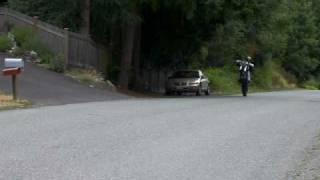 BMW G 650 Xmoto supermoto wheelie fun