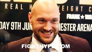 TYSON FURY RAW AND UNCUT ON RETURN, JOSHUA, WILDER, AND MUCH MORE; FULL PRESS CONFERENCE