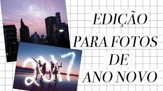COMO EDITAR FOTOS DO INSTAGRAM // ESPECIAL DE ANO NOVO