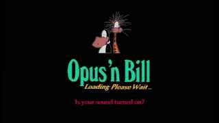 Opus 'n Bill Bloom County Screensaver (1993) [12/16]  'Quality Time'