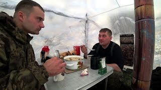 На первом льду 2019. Ночь в зимней палатке. Часть вторая.