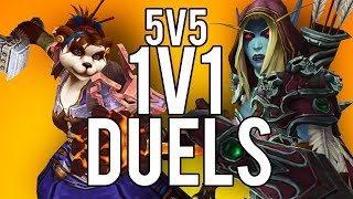 5V5 1V1 DUELS! LETS GO BOYS!! - WoW: Battle For Azeroth 8.3 (Livestream)