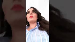 Vania Manzano cambiándose, Instagram Live