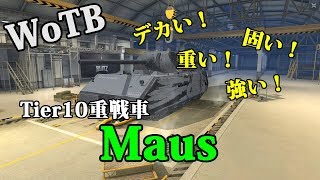 【TeppeiのWoTB Win10】Tier10 Maus「ほんまカチカチやなぁ！！！」 Part194