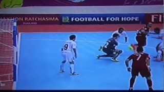 RICARDINHO AMAZING SHOOT FUTSAL WORLD CUP THAILAND 2012 PORTUGAL - LYBIA
