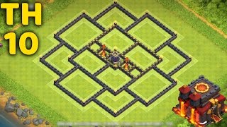Town Hall 10 Farming Base Dark Clash of Clans (CoC TH10)