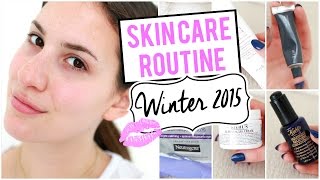 Winter SKIN CARE ROUTINE 2015 ♡ Dry Sensitive Skin | JamiePaigeBeauty