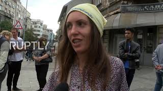 Serbia: LGBTQ+ parade held in Belgrade with its opponents burning Pride flag