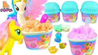 МАЙ ЛИТЛ ПОНИ МУЛЬТИК - #МОРОЖЕНОЕ С СЮРПРИЗАМИ! PONIES TRY ICE CREAM FROM NUM NOMS SNACKABLES